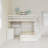 Solid Wood Full Over Twin Bunk Bed With Desk, Drawers And Shelves-2020813285