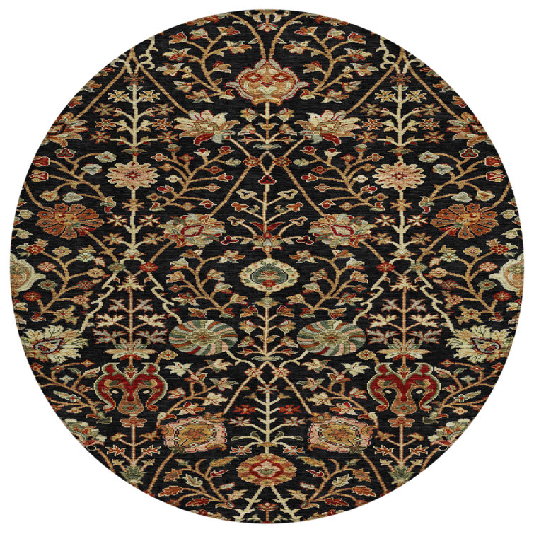 Chayil Area Rug with Non-Slip Backing
