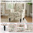 Duward Bird Floral Upholstered Wingback Accent Chair with Nailhead Trim-1037287652