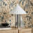 Geo Angled Chrome Table Lamp