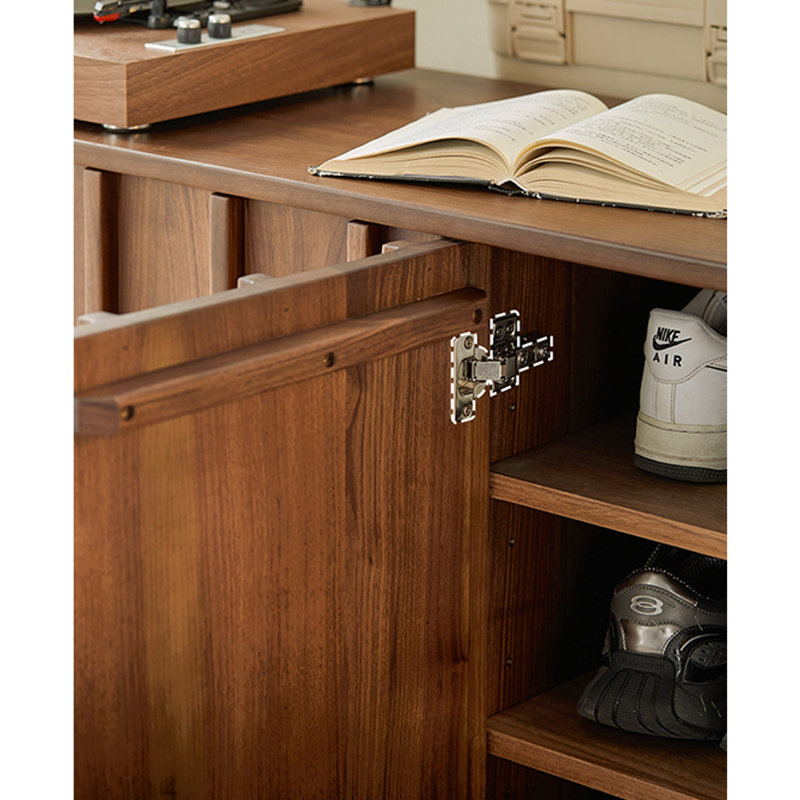 Luxury-Style Shoe Storage Cabinet, 38.58" H x 70.87" W x 16.54" D