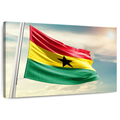Borges Waving Ghana Flag