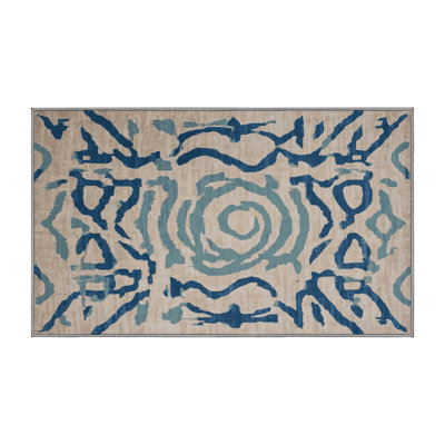 Machine Washable Gray Area Rug