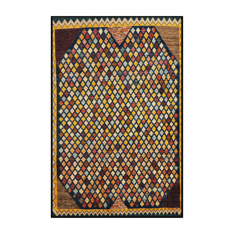 Abstract Indoor Rug, Rectangle 2' x 3'