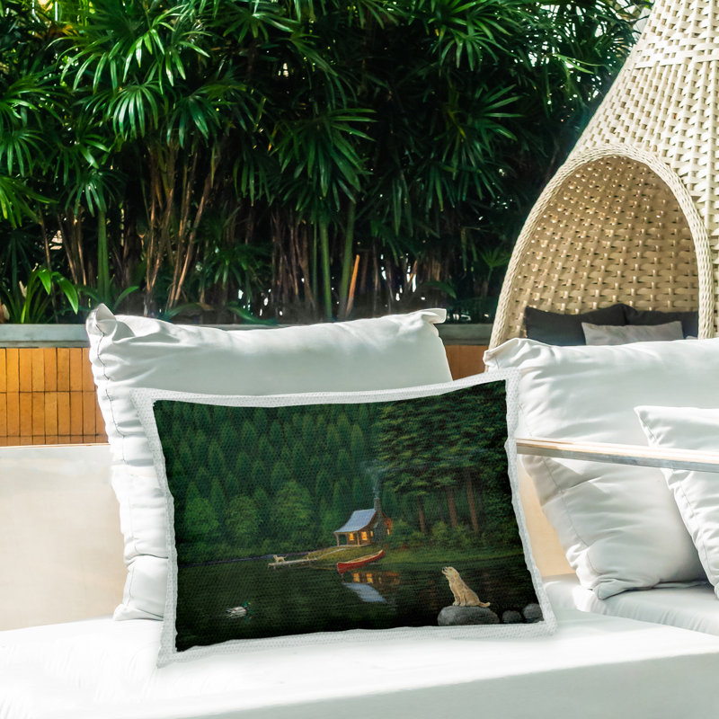 Outdoor Throw Pillow