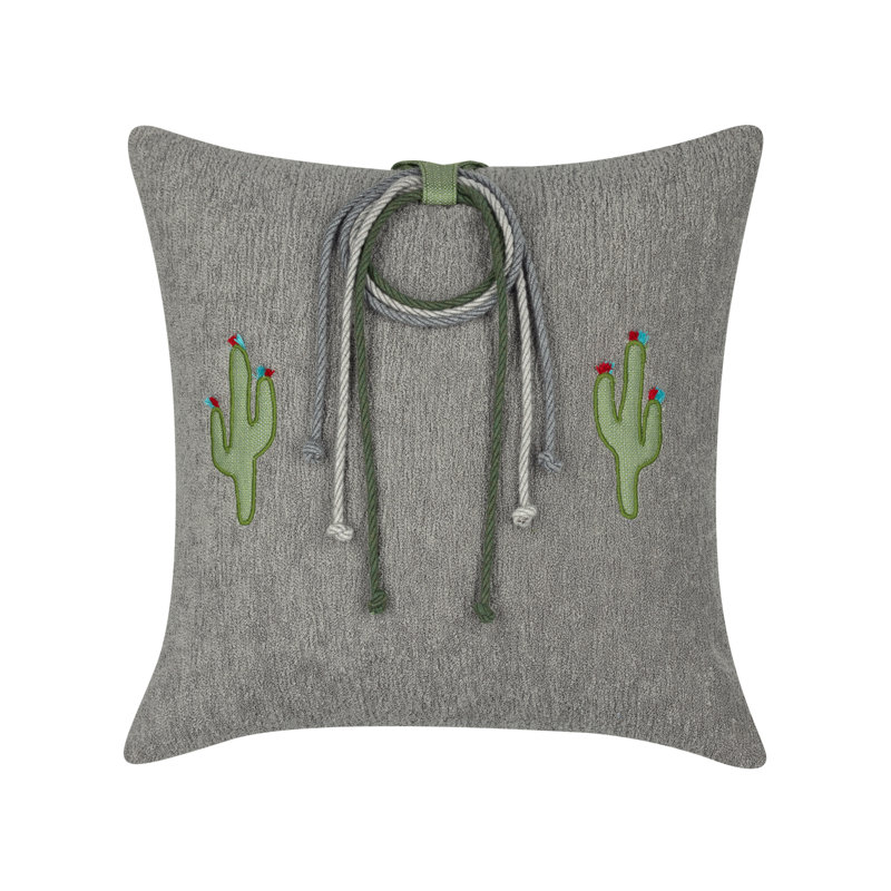 Desert Bloom Square Performance Pillow Cover & Insert