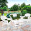 Ensemble de conversation avec canapé en rotin 4 pièces Cecilton-23609068-27165457