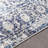 Ingrid Machine Woven Oriental Navy Area Rug-504850434