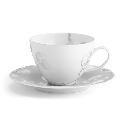 Botanical Leaf Cup and Saucer