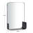 Metal Rectangle Wall Mirror-1572614178