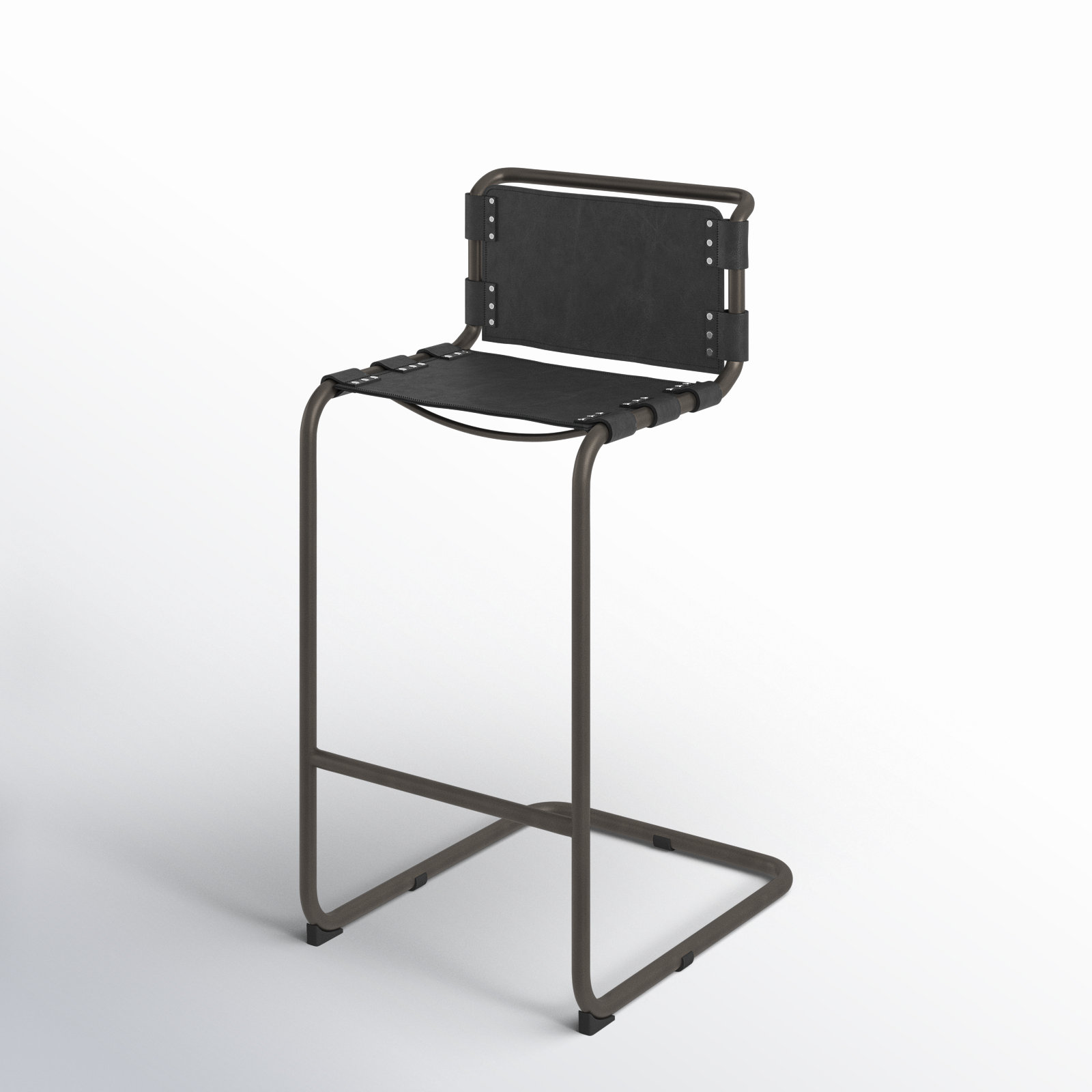 Otelia Counter & Bar Stool, Black, Bar Stool (30.25” Seat Height)