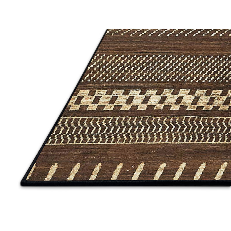 Tapis brun / beige Korsen, Rectangle 2 pi x 4 pi