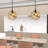 Rowling 1 - Light Black/Natural Pendant