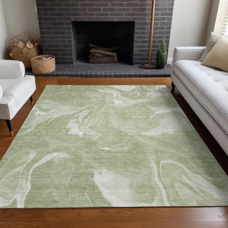 Tapis en aloès Prisco lavable à la machine de qualité supérieure, Rectangle 5 pi x 7 pi 6 po