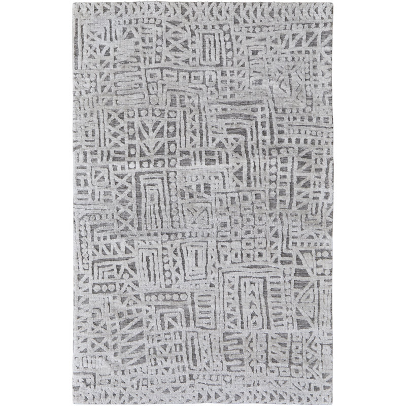 Curran Geometric Indoor Rug, Rectangle 3'6" x 5'6"