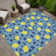 Machine Washable Indoor/Outdoor Bourkelands ACN2354 Fruits Rug