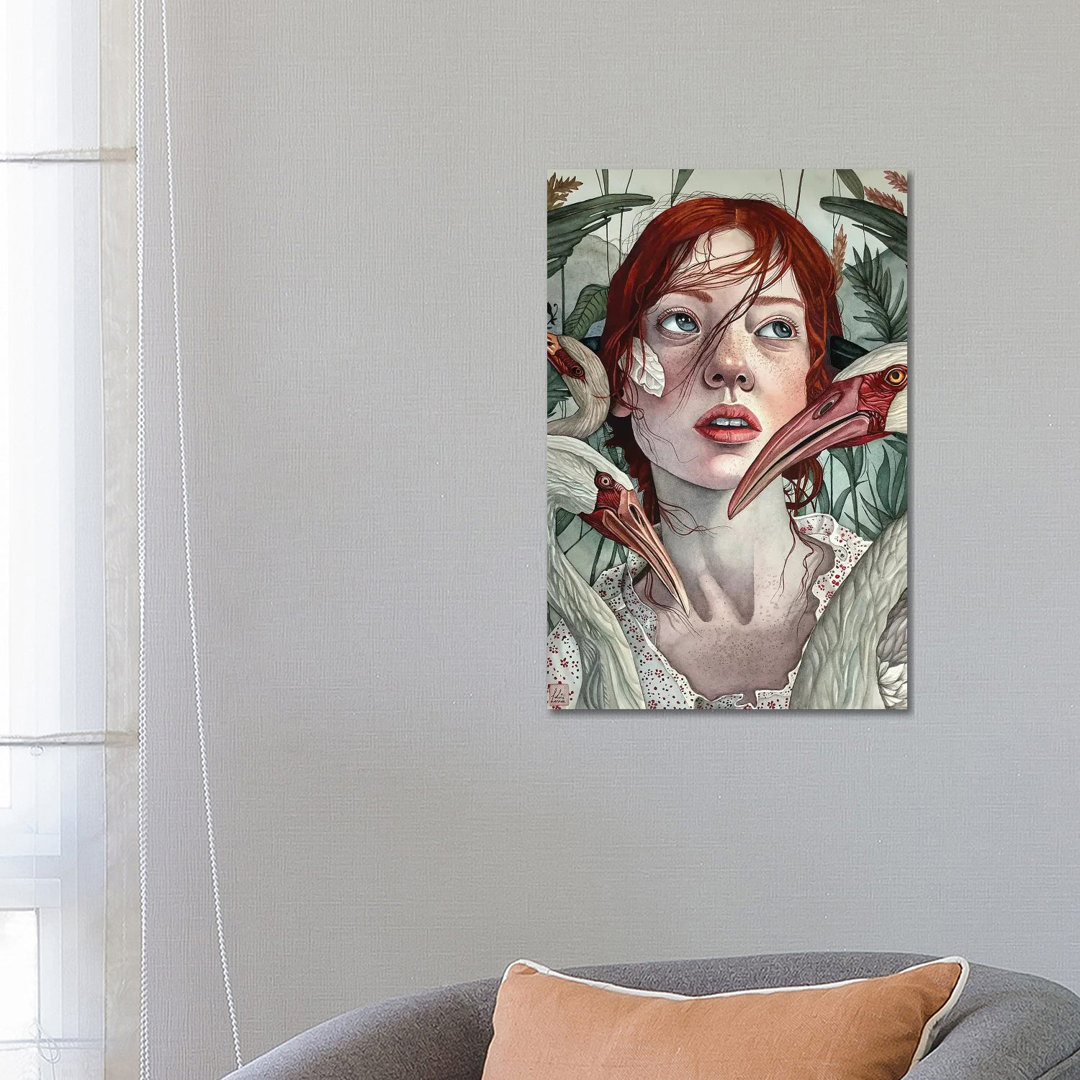 Penny von Lisa Lennon - Galerie- Giclée auf Leinwand