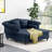 Lamm Tufted Upholstered Chaise Lounge with Rolled Arms and Nailhead Trim-972845687