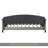Modern Luxury Tufted Button Daybed, Full, Gray-107022603-107022601