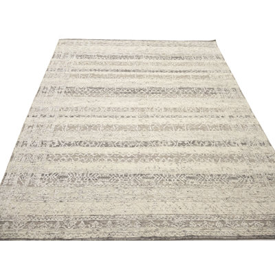 Tapis oriental beige moderne 8 x 10