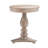 Amone Solid Wood Pedestal End Table-2142498179