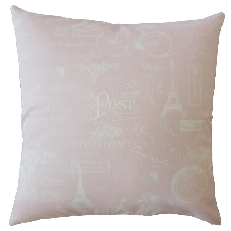 Dalayne Cotton Reversible Throw Pillow, 18" x 18", Indigo
