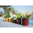 3 Pieces Ceramic Flowerpot Set, Modern Planter for Patio, Garden, or Windowsills - Finish-1127257339