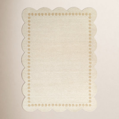 Lola Ivory Hand-Tufted Wool Rug