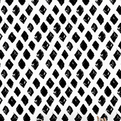 Peel & Stick Geometric Wall Mural