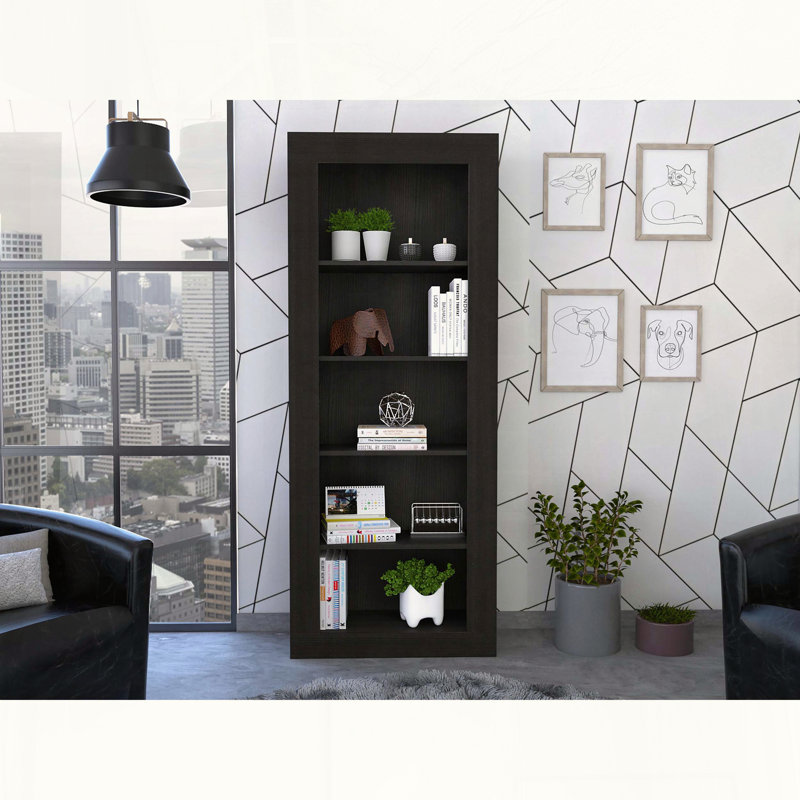 Bibliothèque verticale Andina avec 5 tablettes