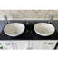 Bussard 1230mm Double Bathroom Vanity with Vessel Stone Basin-915743799