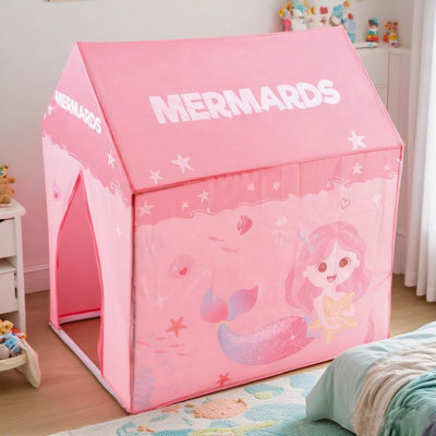 Mermaid Kids Play Tent For Indoor Outdoor Toddler Playhouse