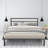Modern Queen Metal Bed Frame with Headboard, Heavy-Duty Steel Platform, Noise-Free, No Box Spring Needed-198512742
