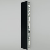 M Series Recessed Framed 1 Door Medicine Cabinet with 7 Adjustable Shelves and LED Lighting