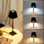 Lampe tactile imperméable à l'eau pour la maison, 4000 mAh 3W Lampe de table à piles portable sans fil-129686254