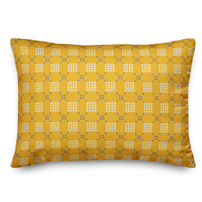 Coussin lombaire à point de croix