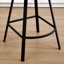 Tabouret de bar Sherpa 26,6 "avec structure en métal Absalom-1247119106-1226835683