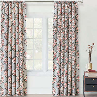 Bowie Room Darkening Curtain Panel