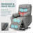 Power Lift Recliner Chair For Elderly With Heated Vibration Massage, Electric Lift Chair With Assist Function, Cup Holders, Side Pockets, Remote Control Reclining Chair For Living Room