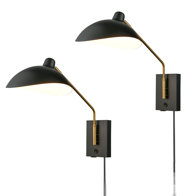 Iron Swing Arm Sconce