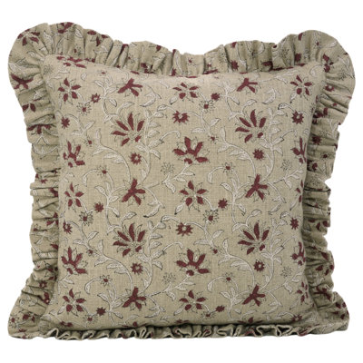 Housse de coussin décoratif à motif de main à double imprimé, Fabradine, Aradhna