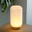 Ebern Designs 3-color Light Source Dimmable Touch Bedside Lamp