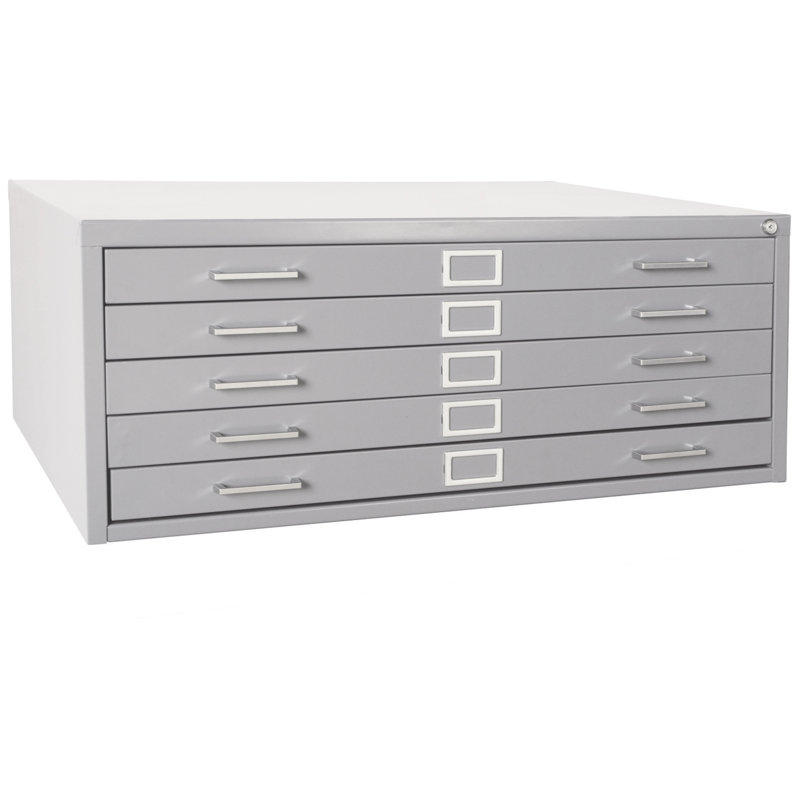 Flat Files Metal Flat Files, Dove Grey
