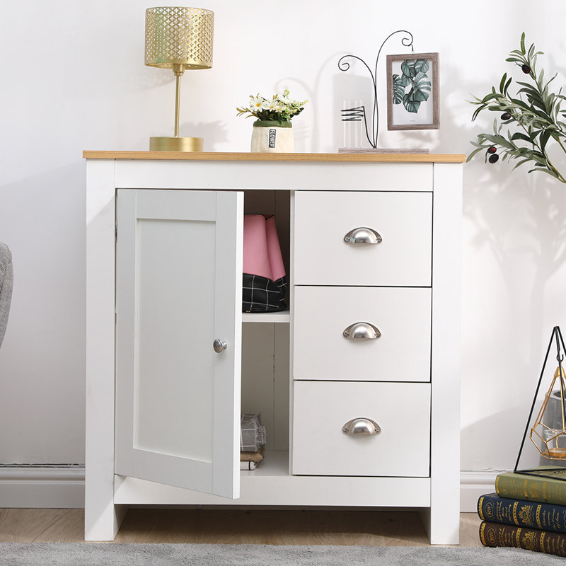 Valade 79cm Sideboard, White