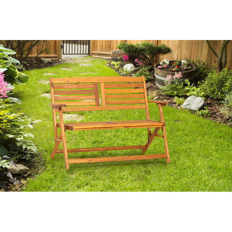 Atlantic Solid Wood Acacia Outdoor Bench