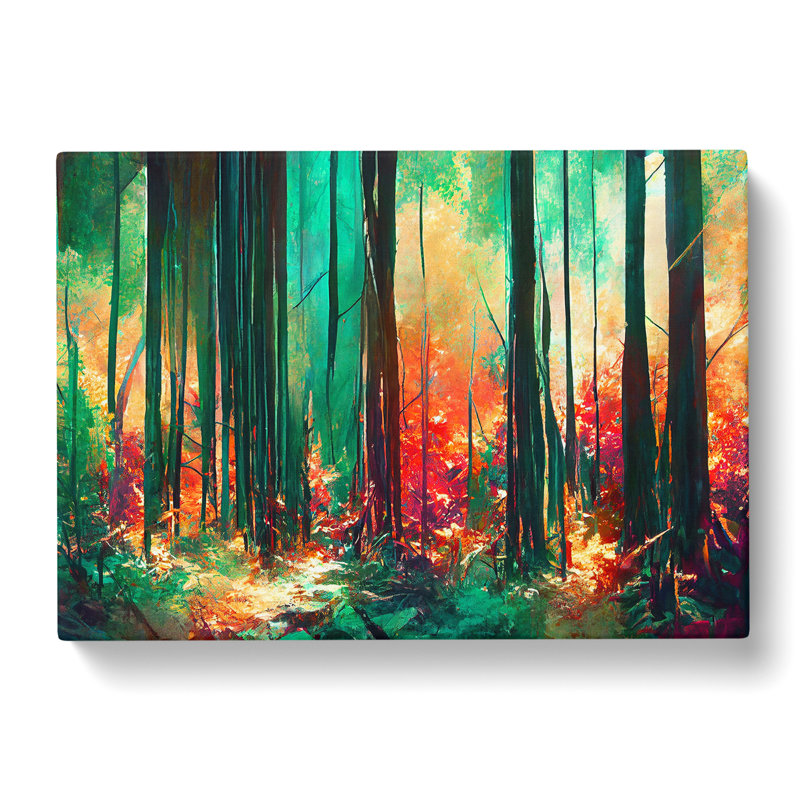 Pretty Forest Vol.1 - Wrapped Canvas, 35cm H x 50cm W x 3cm D