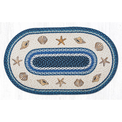 OP-362 Shells Oval Patch 5'x8'