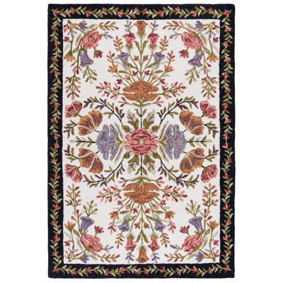 Jardin Hand Tufted Wool;Cotton Floral Indoor Rug