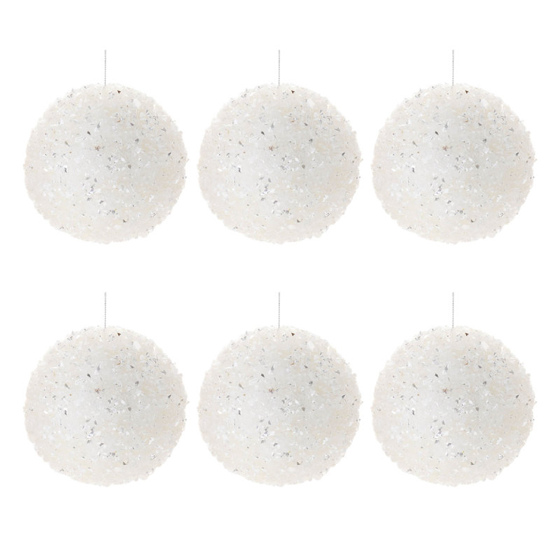 Ornement boule à paillettes