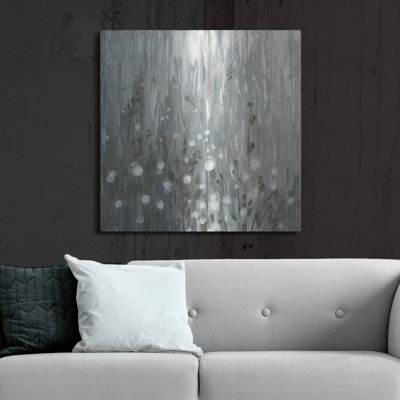  «Jan Branches gris» par Silvia Vassileva, art mural en métal, 36 po x 36 po